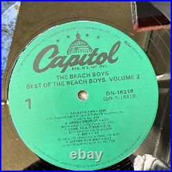 Best of the Beach Boys Album Vol. 2 LP Vinyl Signed by Brian Wilson