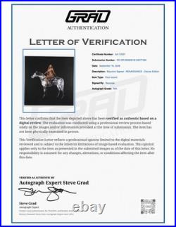 Beyonce Signed GRAD Autograph Record Album Vinyl RENAISSANCE Deluxe Steve Grad