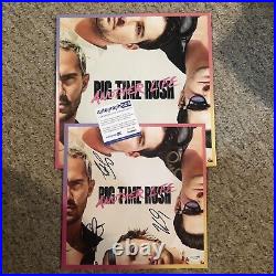 Big Time Rush Signed Autograph Vinyl Album Acoa Insert Photo