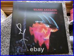 Bill Ward Black Sabbath Drummer Paranoid Album Vinyl LP SIGNED Gatefold JSA