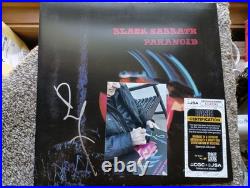 Bill Ward Black Sabbath Drummer Paranoid Album Vinyl LP SIGNED Gatefold JSA