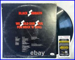 Bill Ward Drummer Signed BLACK SABBATH WE SOLD OUR SOUL Vinyl Album JSA COA