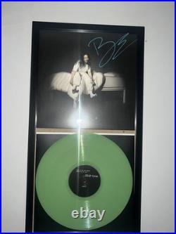 Billie Eilish Signed Music Record Album Cover Includes Vinyl Limited Glow LTD Billie Eilish Signed Music Record Album Cover Includes Vinyl Limited Glow LTD