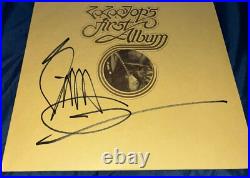 Billy Gibbons Signed Vinyl Album ZZ Top's First Album with proof