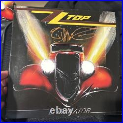 Billy Gibbons Signed ZZ Top Eliminator Vinyl Record Album LEGEND