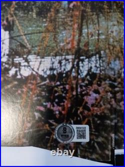 Black Sabbath Self Titled Vinyl Signed By Geezer Butler Album LP Beckett BAS