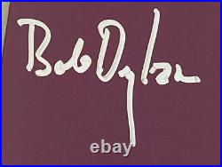 Bob Dylan Signed Autograph Album Vinyl Record Blood On The Tracks J. Rosen Real