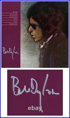 Bob Dylan Signed Vinyl Blood on the Tracks J. Rosen COA