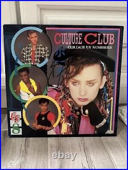 Boy George Autographed Culture Club Colour by Numbers Signed Vinyl Album LP COA