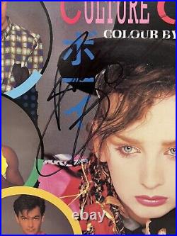 Boy George Autographed Culture Club Colour by Numbers Signed Vinyl Album LP COA