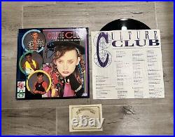 Boy George Autographed Culture Club Colour by Numbers Signed Vinyl Album LP COA