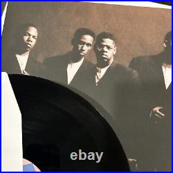 Boyz II Men Signed Album Vinyl Record Full Group Band Autographed Boyz 2 Men Coa