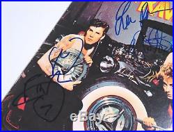 Brian Setzer STRAY CATS Signed Autograph Rant N' Rave Album Vinyl LP by 3