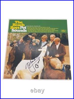 Brian Wilson Al Jardine Beach Boys Signed Vinyl Album Record Pet Sounds Beckett