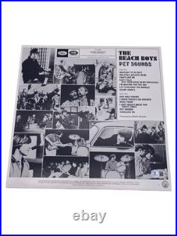 Brian Wilson Al Jardine Beach Boys Signed Vinyl Album Record Pet Sounds Beckett