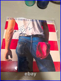 Bruce Springsteen Born in the U. S. A. Signed Vinyl Record Album
