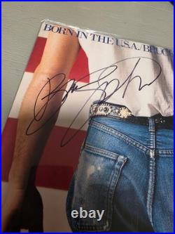 Bruce Springsteen Born in the U. S. A. Signed Vinyl Record Album