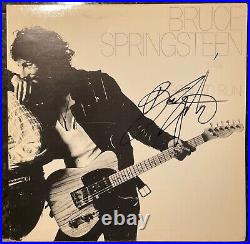 Bruce Springsteen Signed Autograph Album Vinyl Record Born to Run with COA