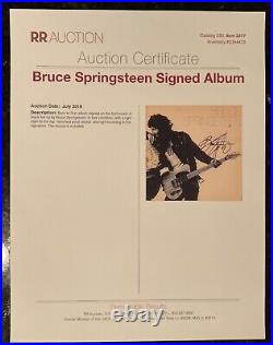 Bruce Springsteen Signed Autograph Album Vinyl Record Born to Run with COA