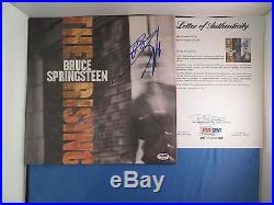 Bruce Springsteen Signed The Rising Vinyl Album PSA DNA COA LOA Autograph RARE