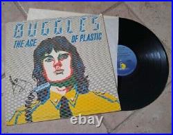 Buggles Signed Autograph Album Record Vinyl Age of Plastic Trevor Horn Downes NM