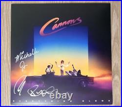 CANNONS signed vinyl album EVERYTHING GLOWS MICHELLE JOY, PAUL & RYAN