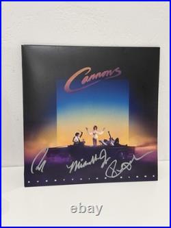 CANNONS signed vinyl album EVERYTHING GLOWS MICHELLE JOY, PAUL & RYAN