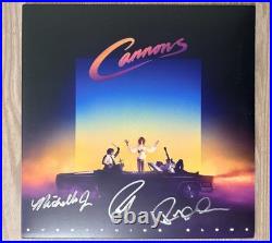 CANNONS signed vinyl album EVERYTHING GLOWS MICHELLE JOY, PAUL & RYAN