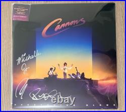 CANNONS signed vinyl album EVERYTHING GLOWS MICHELLE JOY, PAUL & RYAN