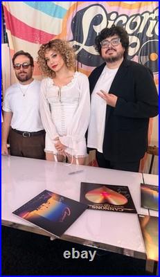 CANNONS signed vinyl album EVERYTHING GLOWS MICHELLE JOY, PAUL & RYAN