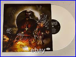CARNIFEX BAND AUTOGRAPHED SIGNED HELL CHOSE ME VINYL ALBUM With JSA COA # AC26743