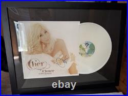 CHER RARE Signed Vinyl Album Closer To The Truth Authenticated In Frame