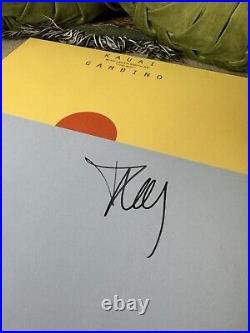 CHILDISH GAMBINO SIGNED KAUAI VINYL ALBUM DONALD GLOVER RAPPER ATLANTA withProof