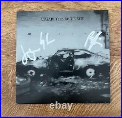 CIGARETTES AFTER SEX signed vinyl album BUBBLEGUM GREG, RANDY & JACOB