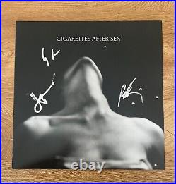 CIGARETTES AFTER SEX signed vinyl album I. GREG, RANDY & JACOB