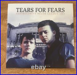 CURT SMITH signed vinyl album TEARS FOR FEARS HAMMERSMITH LONDON 1983