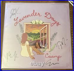 Caamp SIGNED Lavender Days Color Vinyl Album