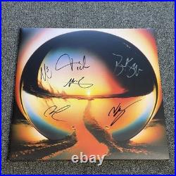 Cage the Elephant FULL BAND Signed Autographed NEON PILL Vinyl Record Album