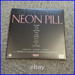 Cage the Elephant FULL BAND Signed Autographed NEON PILL Vinyl Record Album