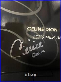 Celine Dion signed Let's Talk About Love 12 lp album COLOR VINYL