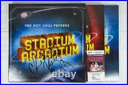 Chad Smith Signed Sketch Red Hot Chili Peppers STADIUM ARCADIUM Vinyl Album JSA