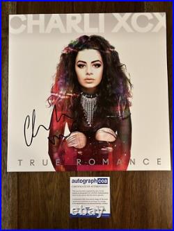 Charli XCX'True Romance' Signed Vinyl Album Pop Singer ACOA Charli XCX'True Romance' Signed Vinyl Album Pop Singer ACOA