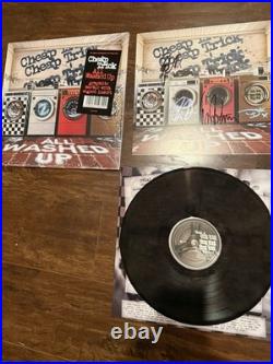 Cheap Trick All Washed Up Lp, Album Fully Signed Graphite Marble Vinyl
