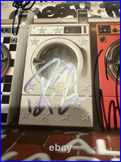 Cheap Trick All Washed Up Lp, Album Fully Signed Graphite Marble Vinyl