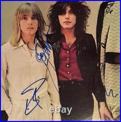 Cheap Trick Robin, Rick & Tom Hand Signed Autographed Vinyl Album Lp +jsa Coa