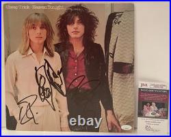 Cheap Trick Signed Heaven Tonight Vinyl Album Record x3 Rick Tom Robin JSA COA