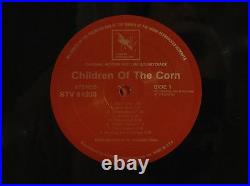 Children of the Corn (1984) SIGNED by STEPHEN KING, Original Soundtrack Album LP