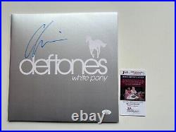 Chino Moreno Deftones Signed Autographed White Pony Album Vinyl Rare Jsa Coa