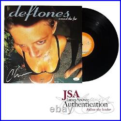 Chino Moreno Signed Autographed Deftones Around The Fur Vinyl Album LP JSA COA