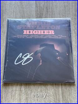 Chris Stapleton Signed Higher Colored Vinyl LP Record Album Beckett COA Rare